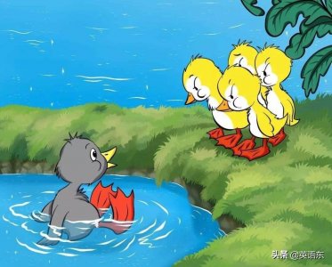 ​寓言故事- 丑小鸭 The Ugly Duckling（丑小鸭的故事简短版）